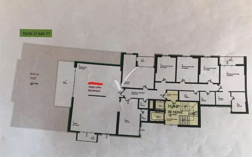 Penthouse 468 m² në lagjen Prishtina e re