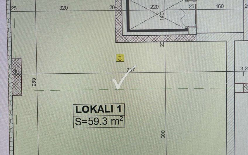 LOKAL 59.3M2 NE ARBERI(DRAGODAN)